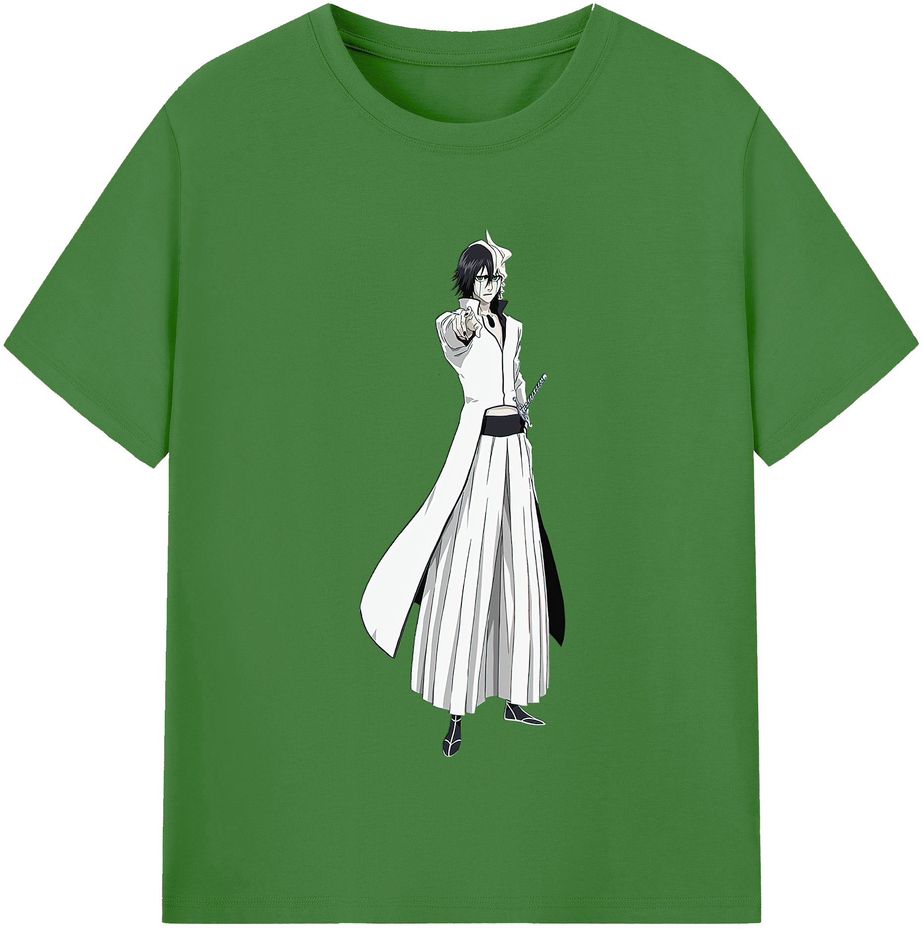 （画像用） ブリーチ ウルキオラ·シファー BLEACH Ulquiorra cifer レディースカジュアルプリントTシャツ（綿100％）